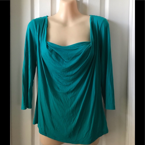 Michael Michael Kors Green Cowl Neck SMALL - Picture 1 of 6